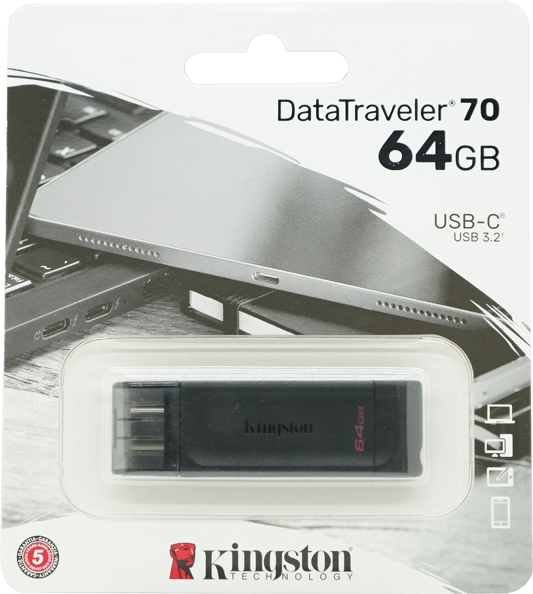 Kingston DataTraveler 70 64GB USB-C USB 3.2 Stick