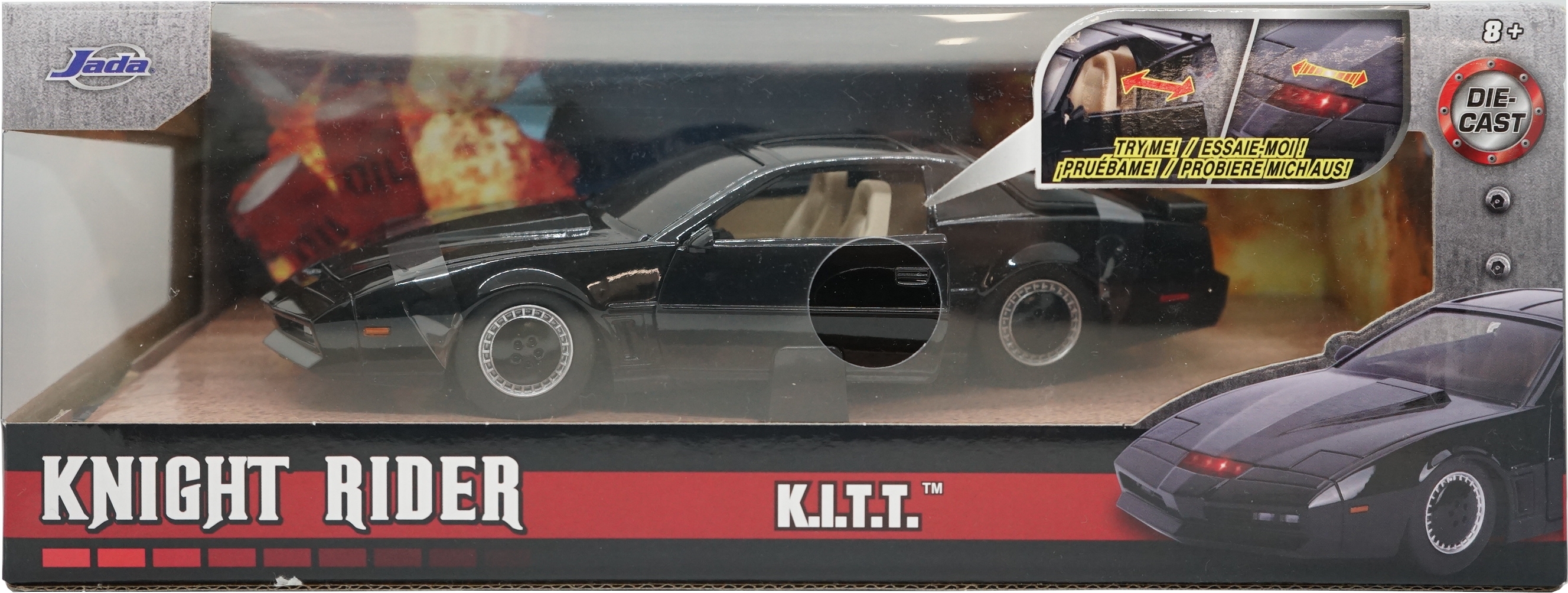 Knight Rider 1982 Pontiac Tra 1:24 Jada Simba-Dickie Neu