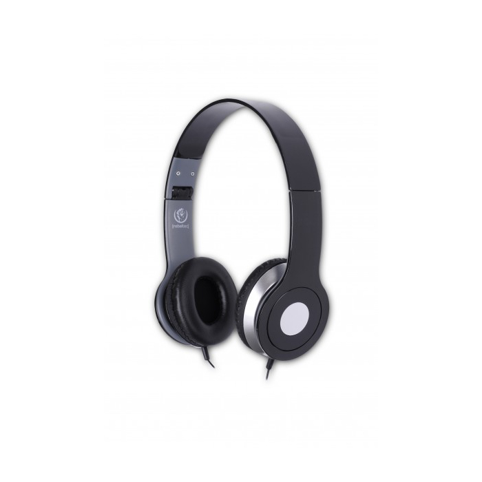 rebeltec City Headphone with Microphone Wired 3,5mm Black