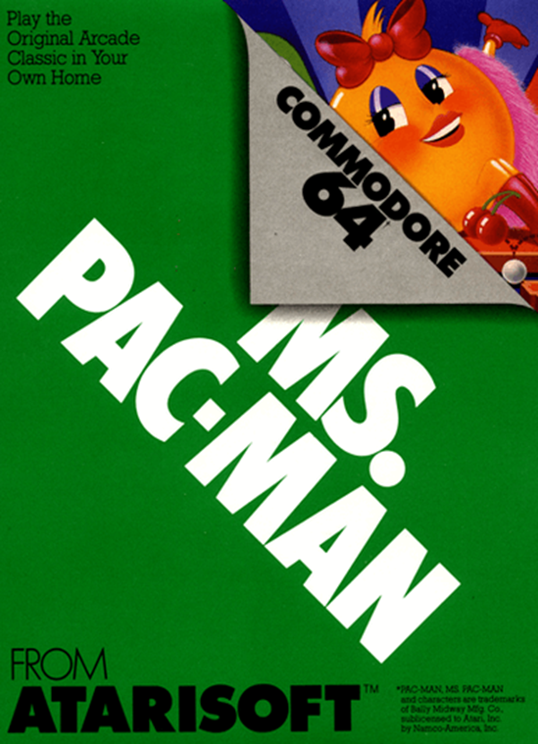 Ms.Pac-Man Atarisoft 1983 Commodore 64
