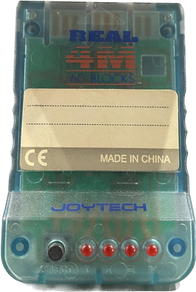 Joytech Real 4m 60 Blocks Sony PlayStation 1 Memory Card