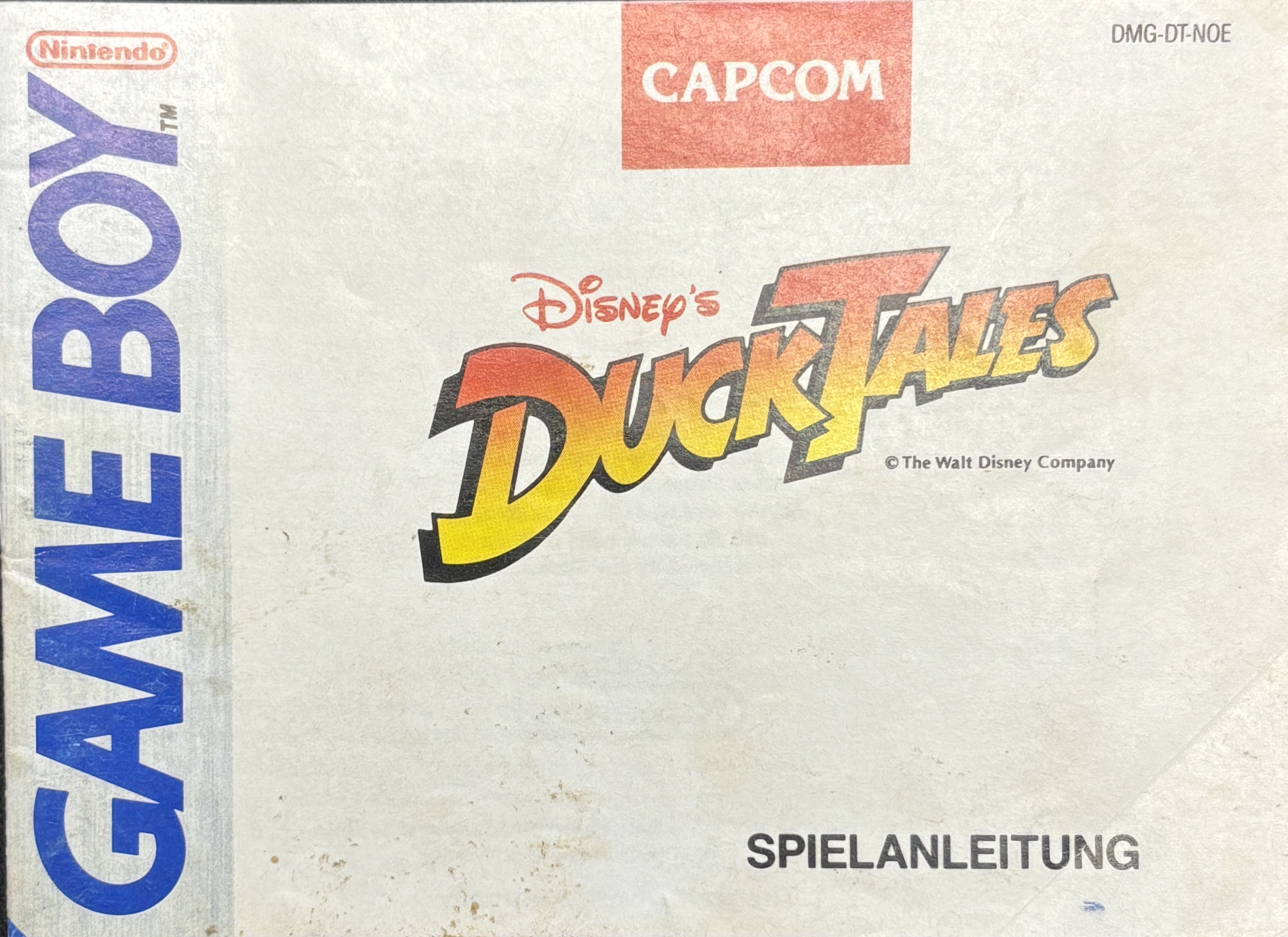 Disney´s Duck Tales Spielanleitung GB