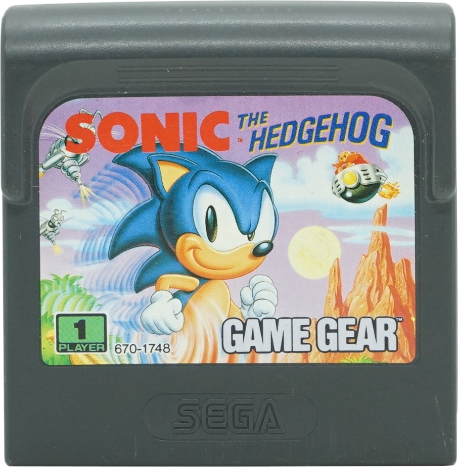 Sonic The Hedgehog Sega Game Gear