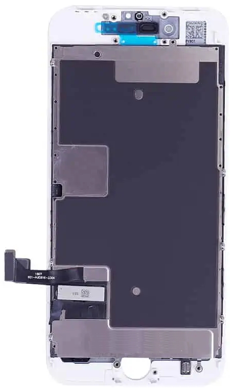 Display für iPhone 8 Standard LCD Screen Weiß Display für iPhone 8 High-end LCD Screen Weiß Metal Plate