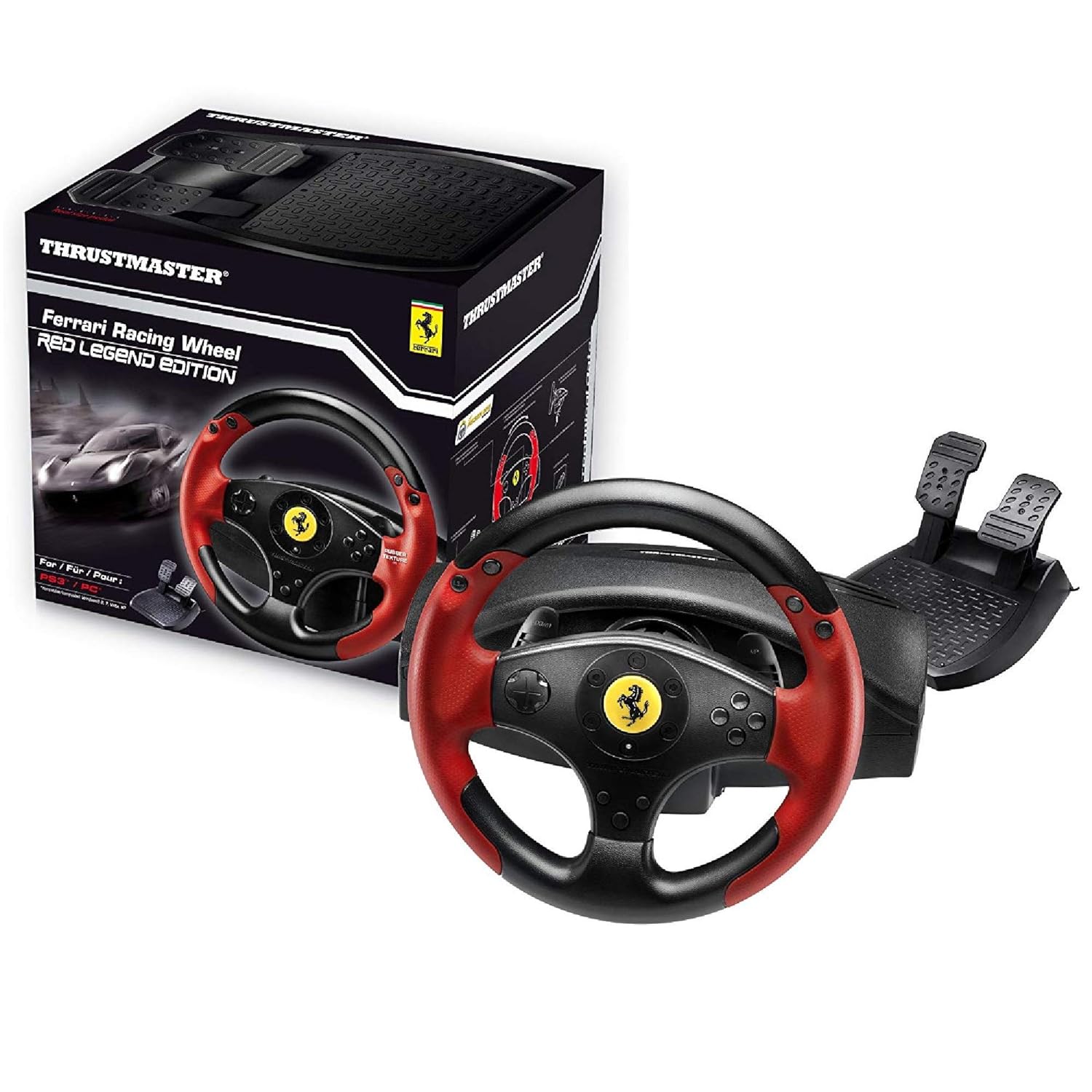 Thrustmaster Ferrari Racing Wheel Red Legend Edition PC PS3