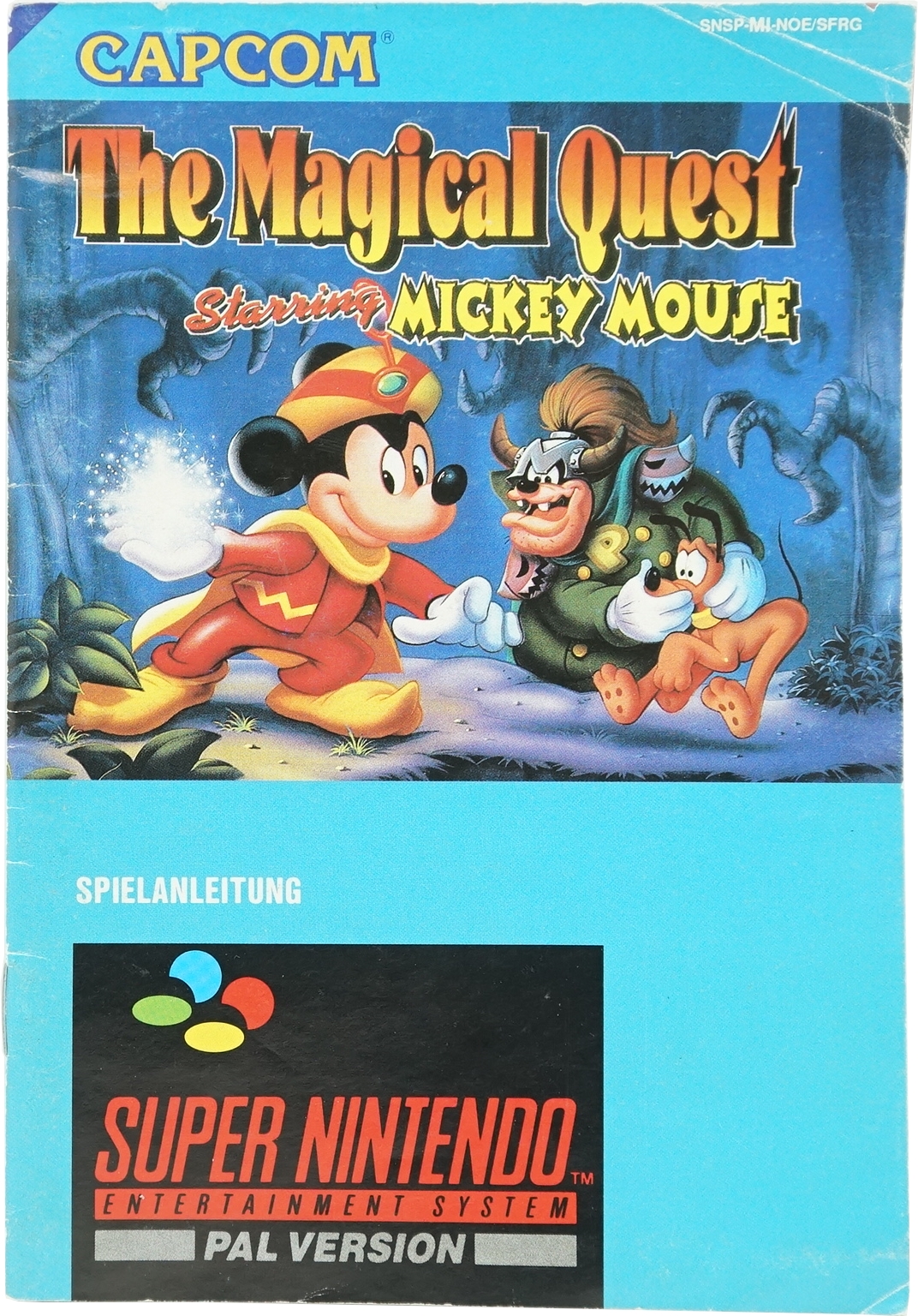 The Magical Quest Starring Mickey Mouse Spielanleitung SNES