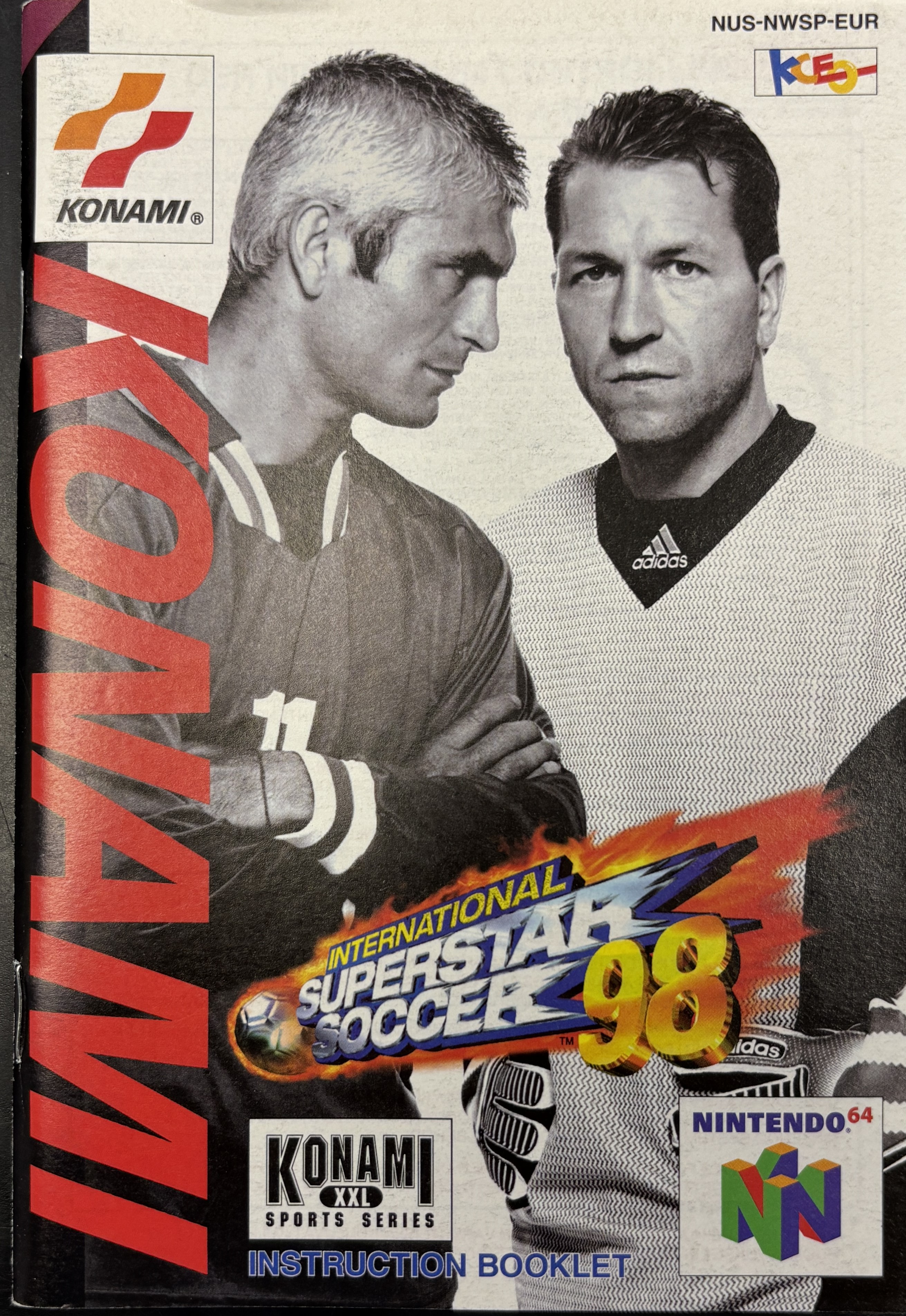 Superstar Soccer 98 Spielanleitung N64