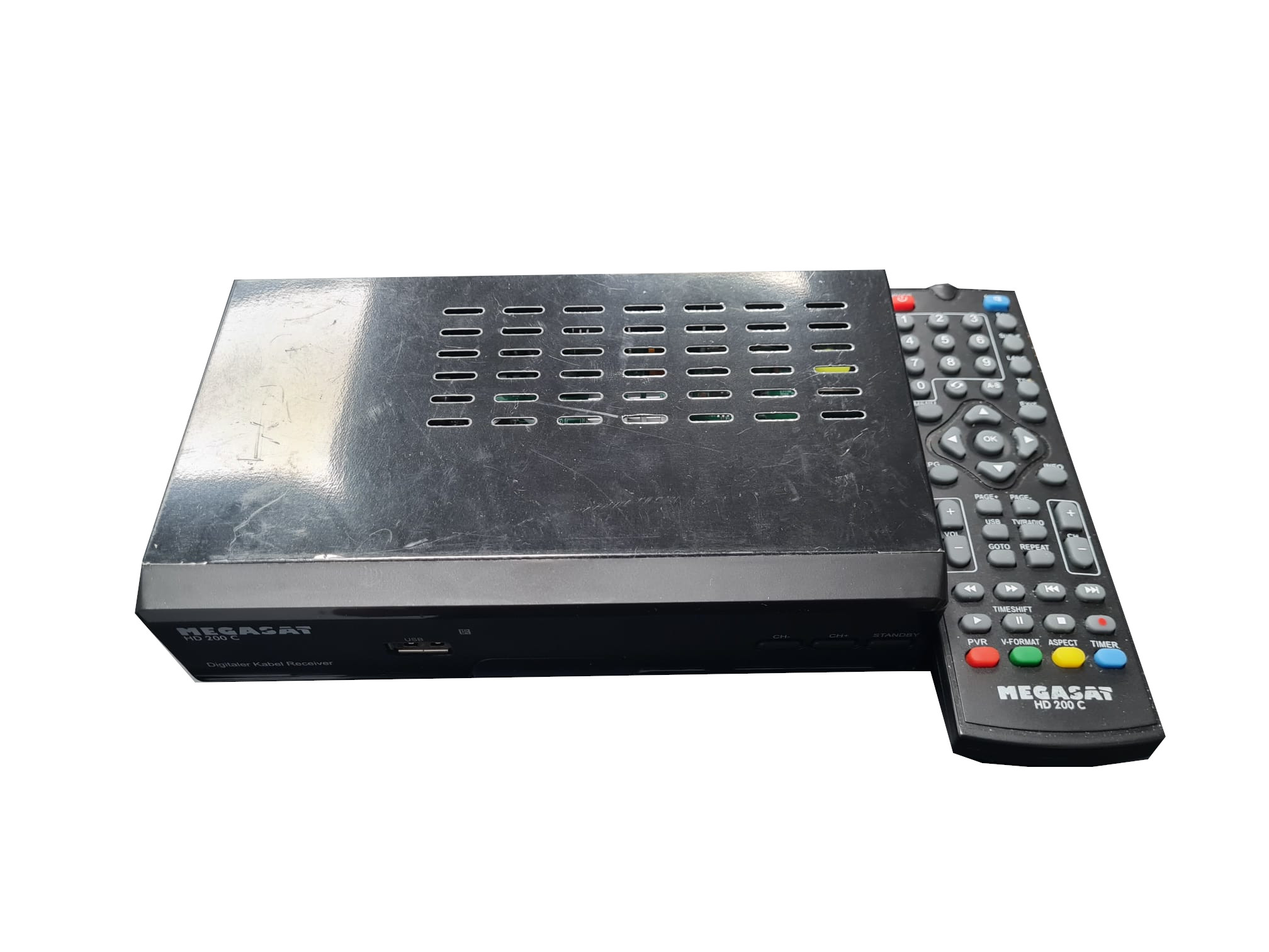 Megasat HD 200C Kabel Receiver + FB