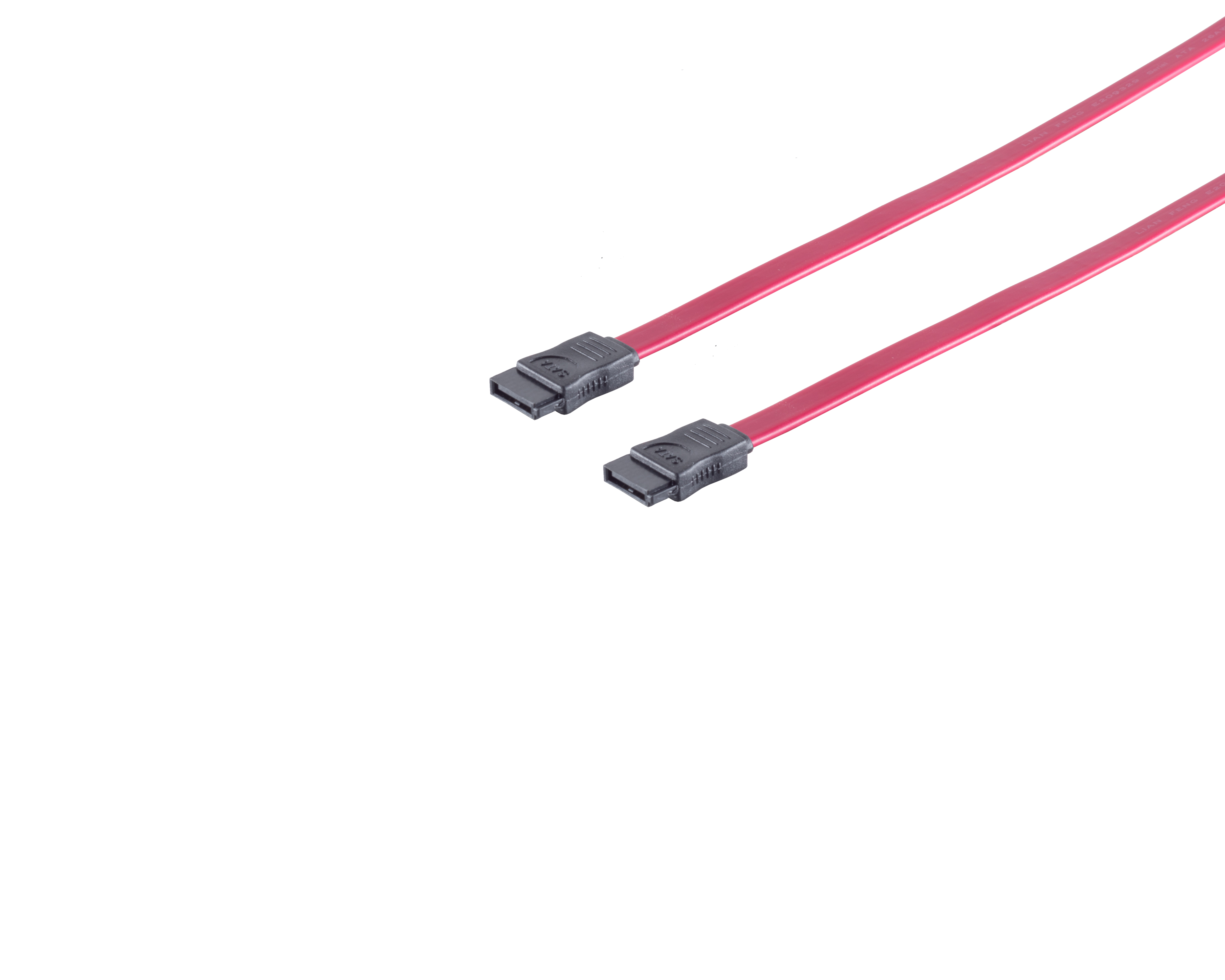 SATA-Kabel 3Gb/s rot 0,3m