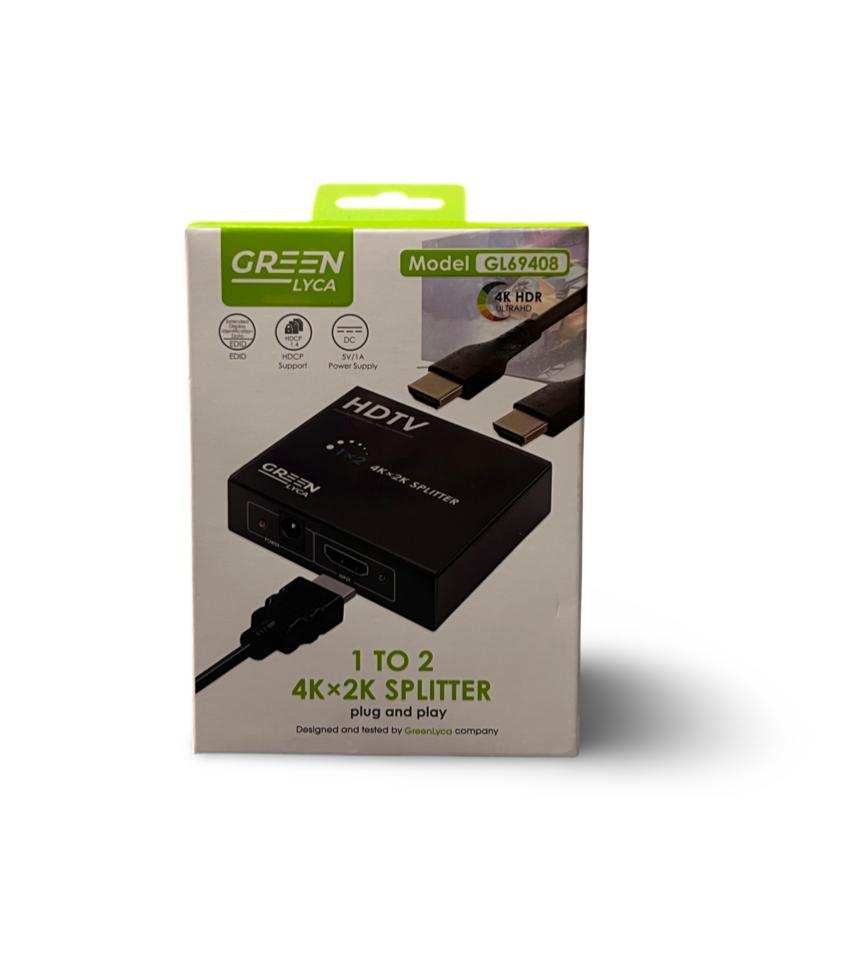 Green Lyca 1 zu 2 4Kx2K Splitter GL69408