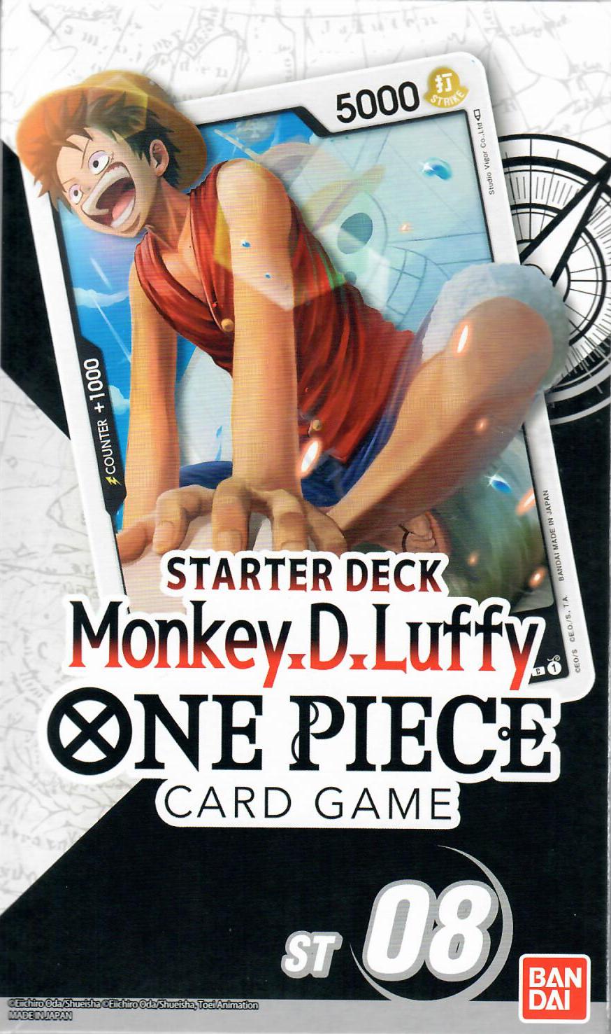 Bandai One Piece Trading Card Game Starter Deck Monkey.D.Luffy  ST-08