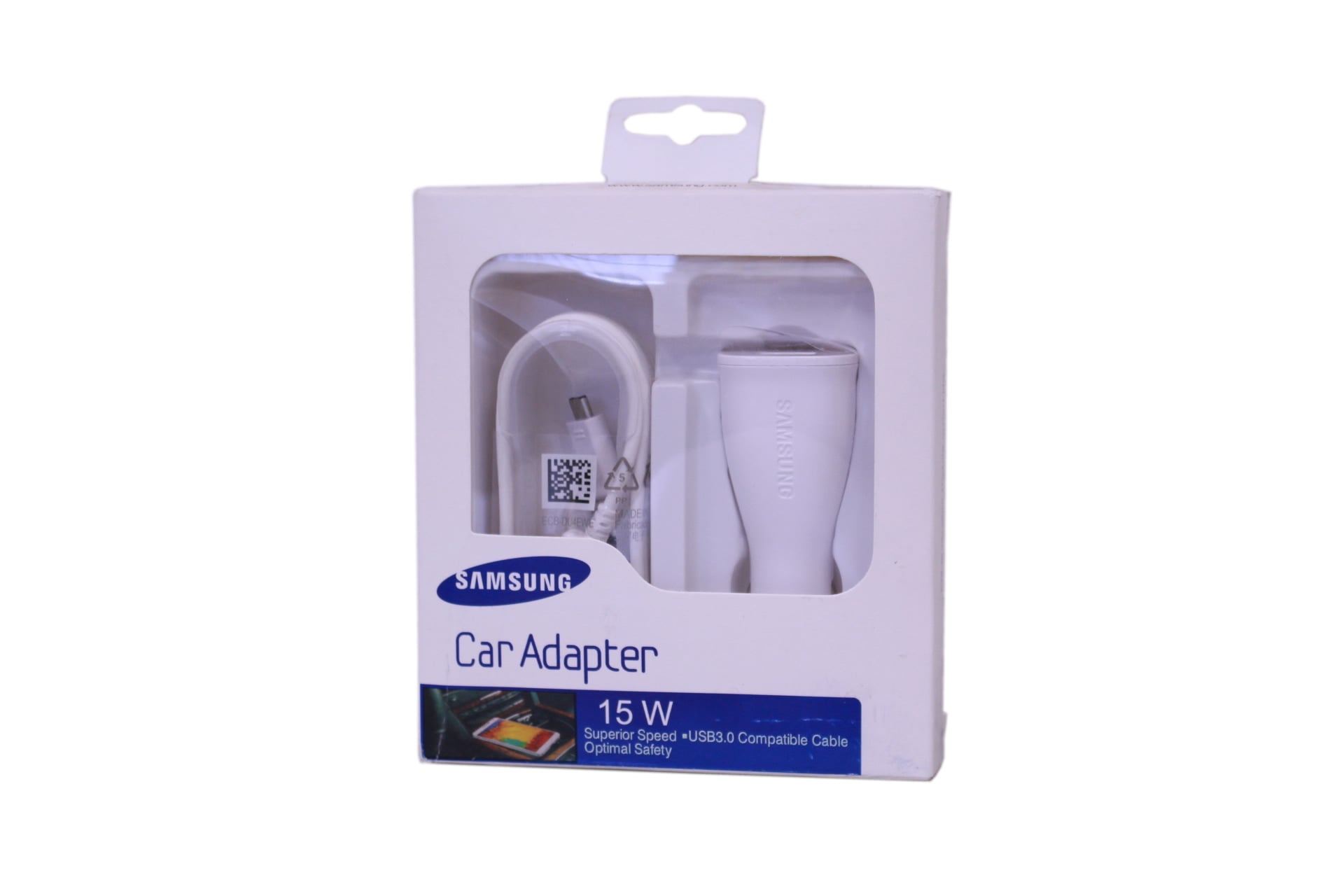 Samsung 2in1 KFZ Ladegerät 15W 2A weiß