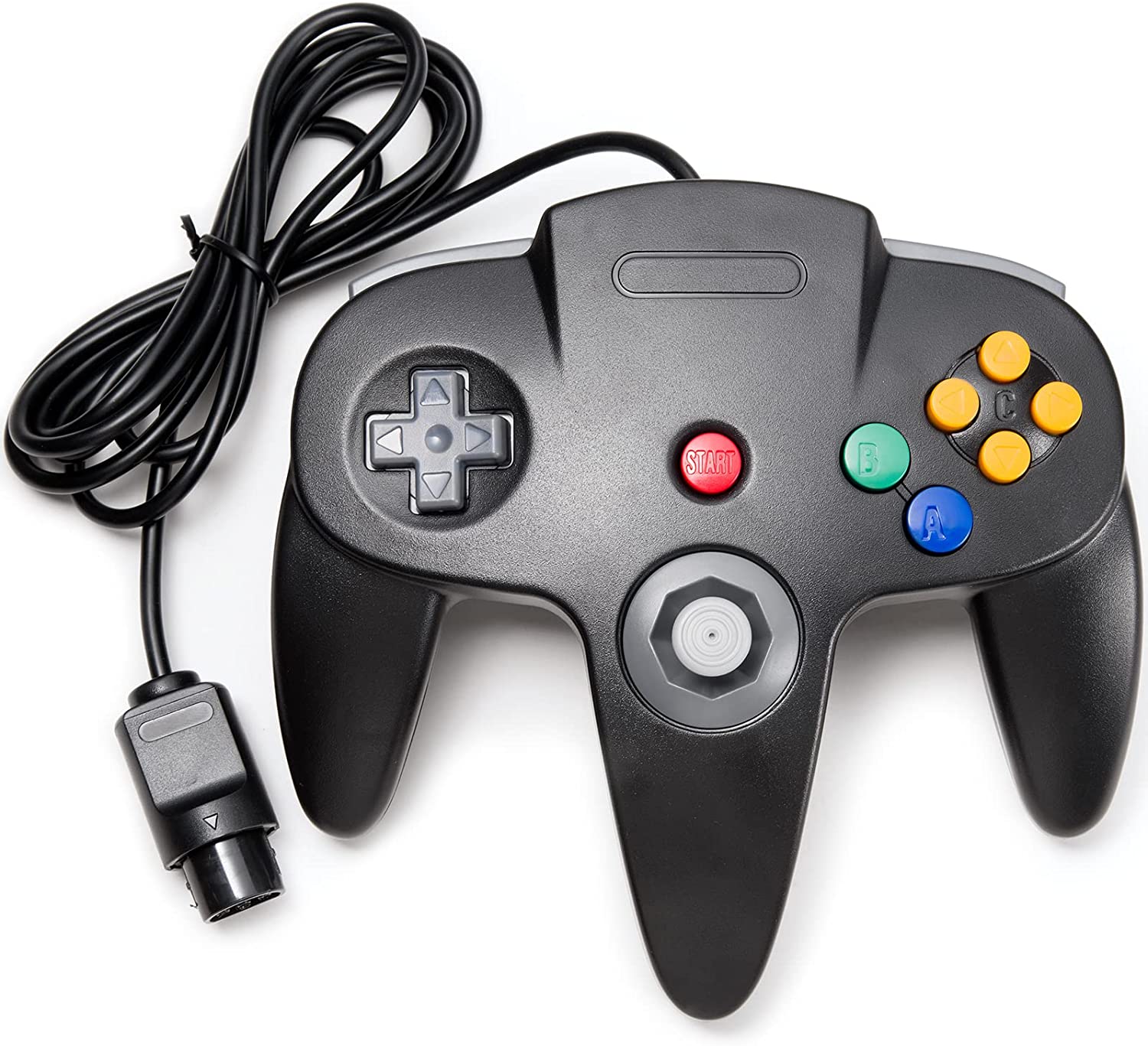 Nintendo N64 Controller schwarz (Replikat)