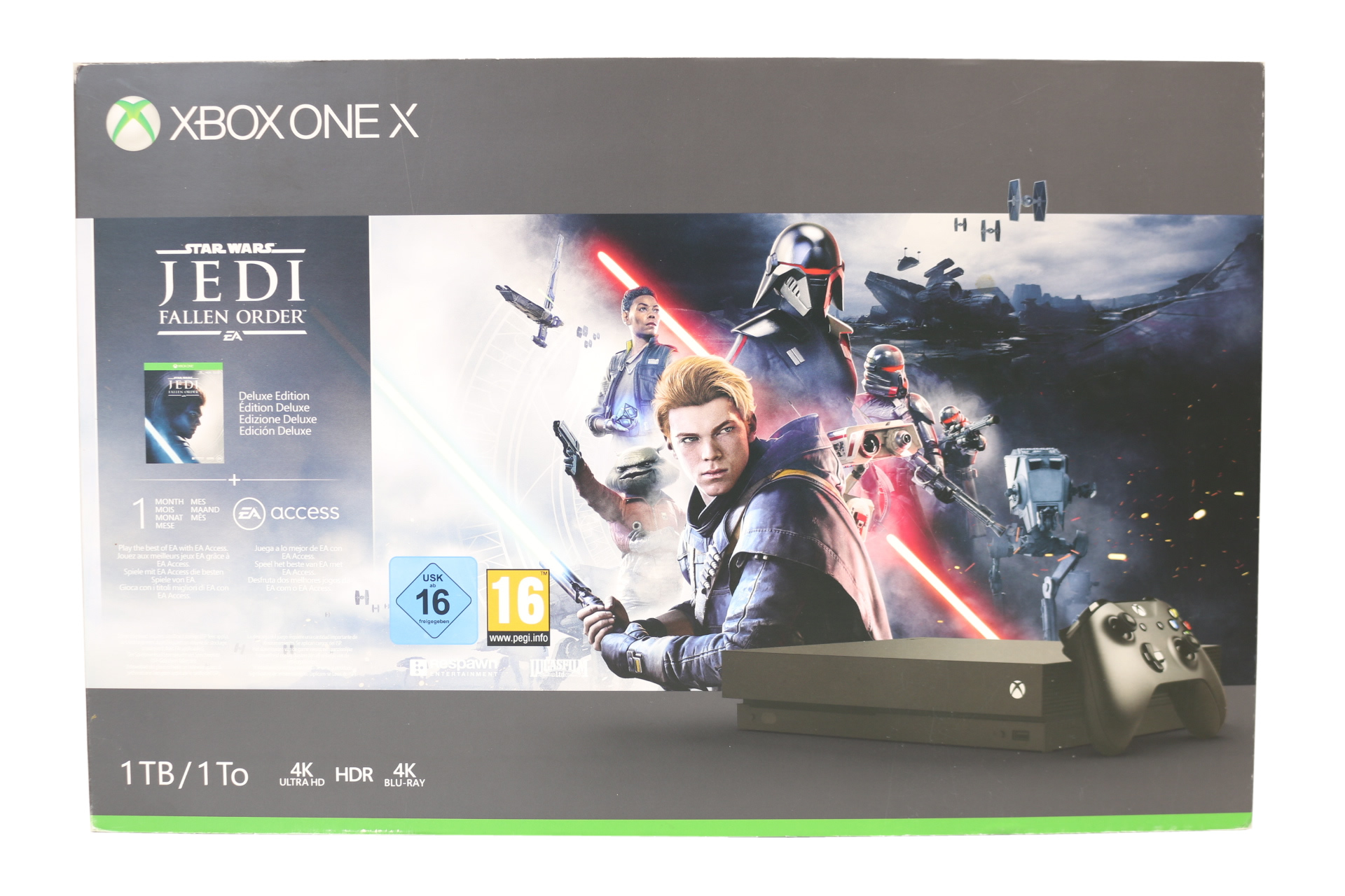 Microsoft Xbox One X 1TB Star Wars Jedi Fallen Order Bundle