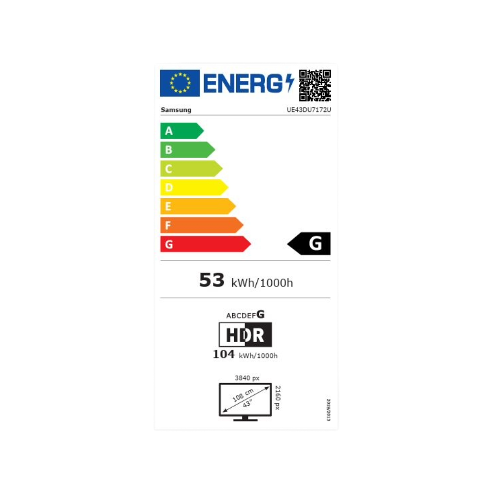 SAMSUNG UE43DU7172U LED TV 43'' 4K SMART TV SAMSUNG UE43DU7172U LED TV 43'' 4K SMART TV