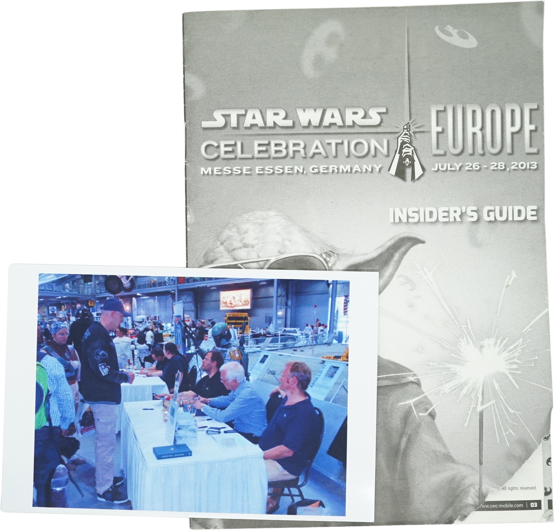 Hasbro Star Wars The Black Series Boba Fett and Han Solo in Carbonite mit Unterschrift