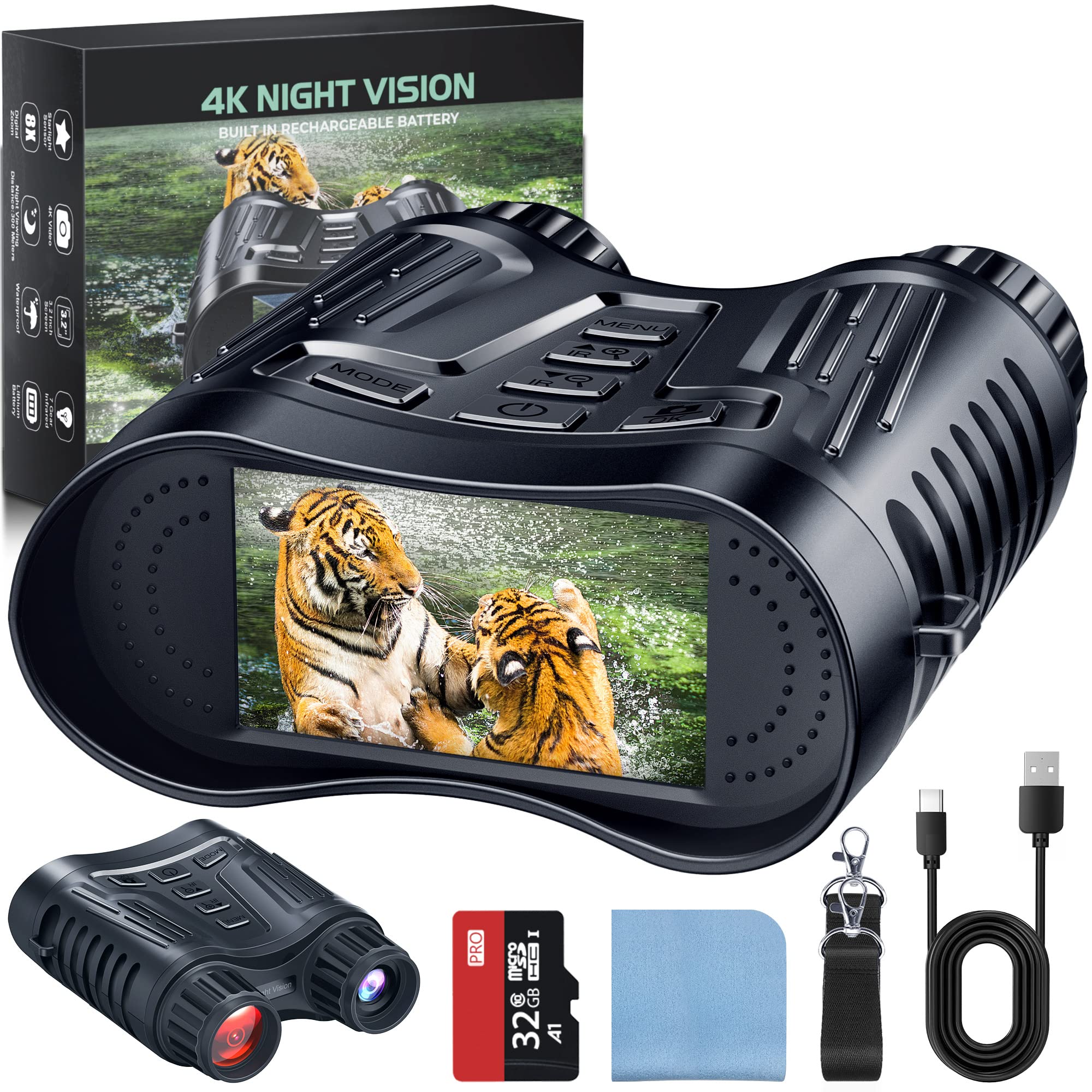 4K Night Vision Binoculars Nachtsichtgerät