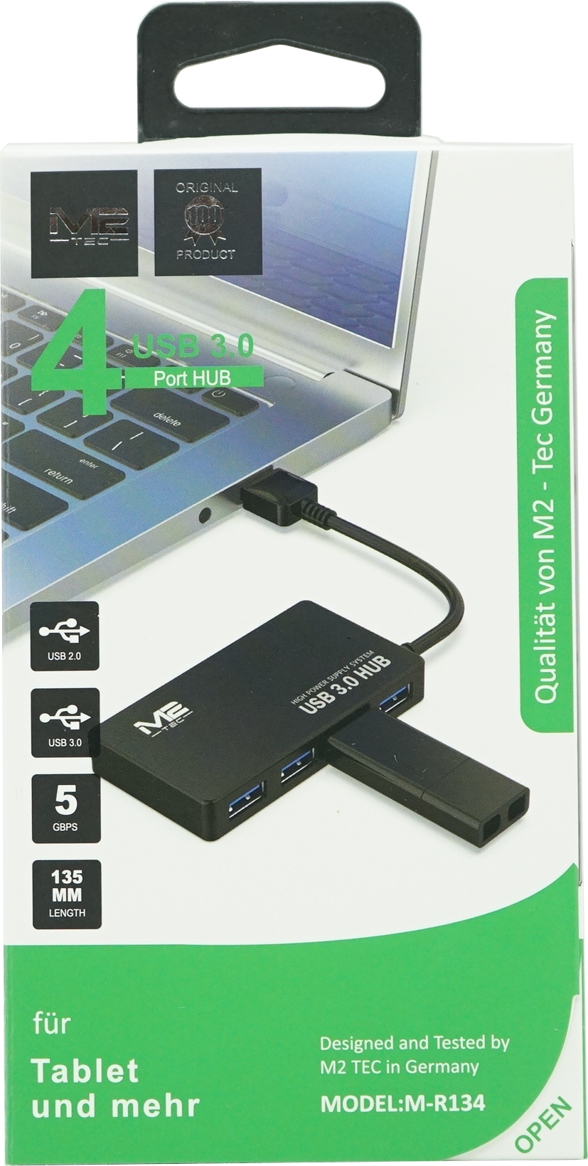 M2 Tec 4 Port USB 3.0 HUB M-R134