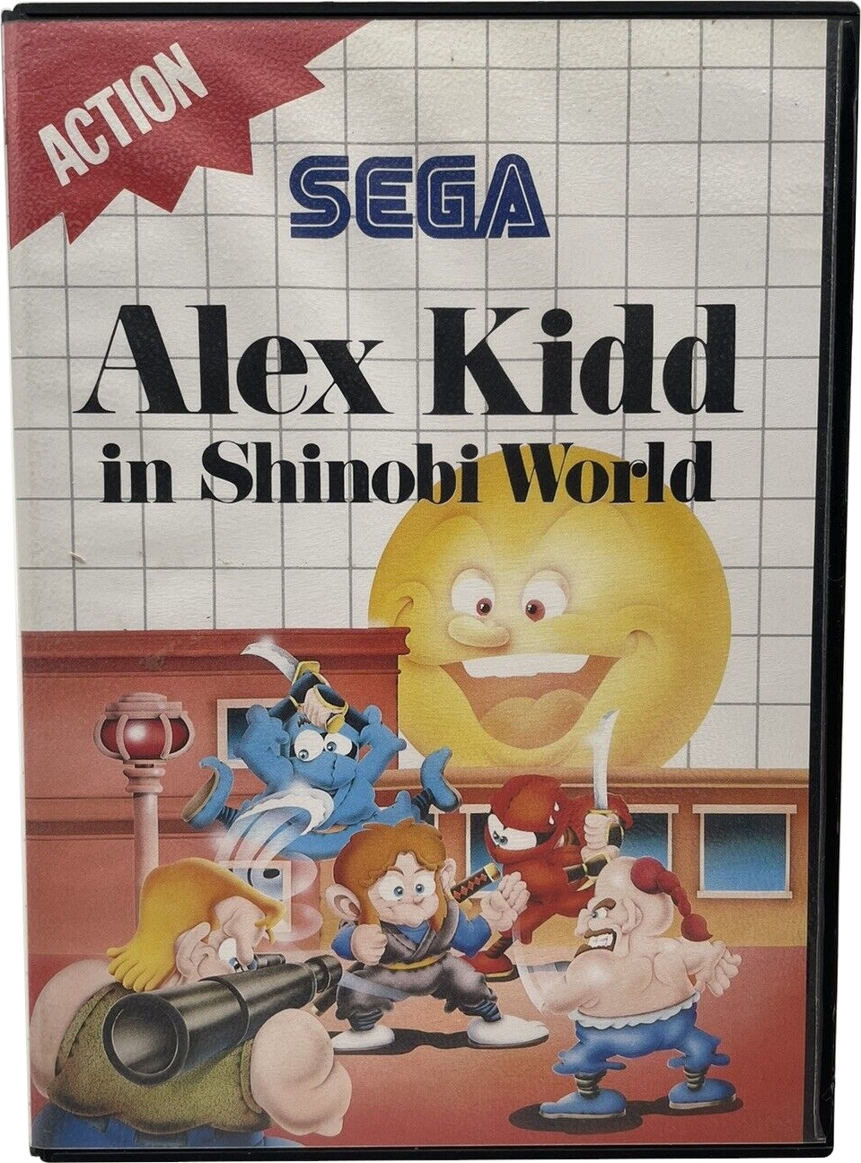 Alex Kidd In Shinobi World Sega Master System