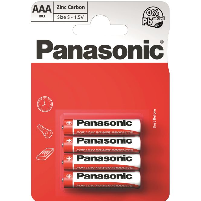 AAA Batterien R03 Panasonic