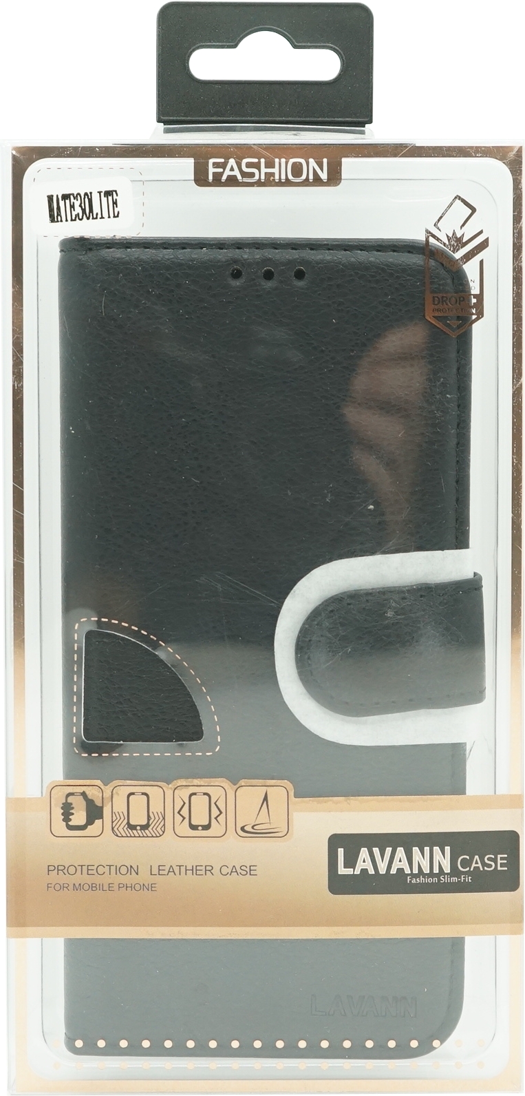 Handycase Bookcover Huawei Mate 30 Lite Schwarz