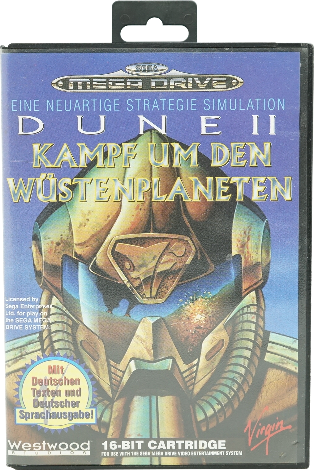 Dune II-Kampf um den Wüstenplaneten Sega Mega Drive