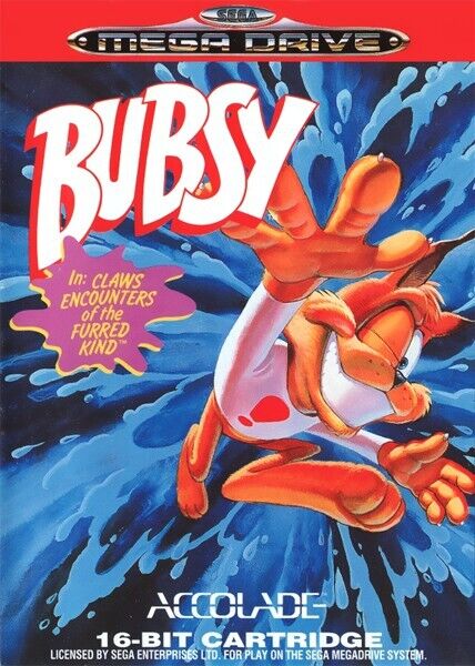 Bubsy Sega Mega Drive