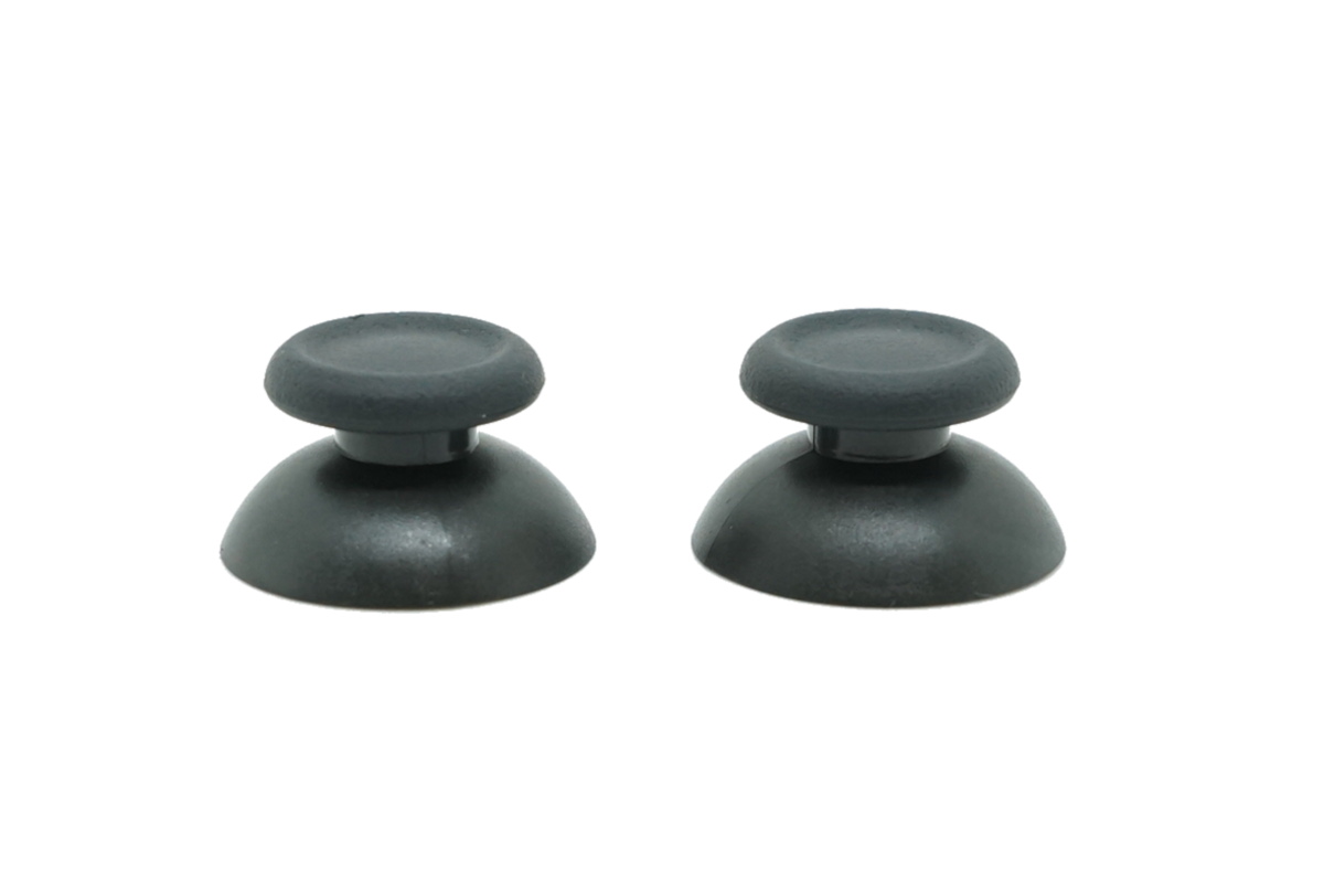 Analog Thumbstick Ersatz für PS4, 2 Stück, dunkelgrau