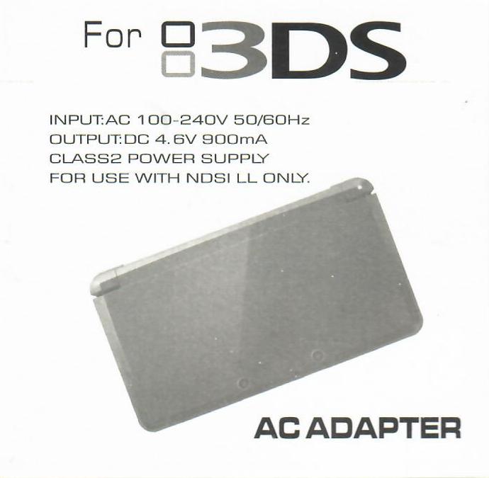 Ladegerät für Nintendo 3DS / 3DS XL / 2DS / 2DS XL