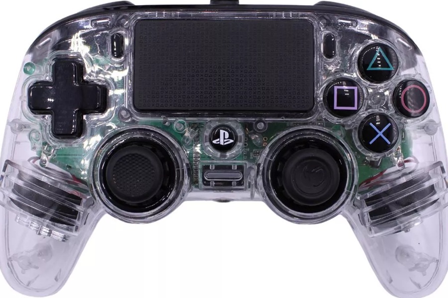 Nacon Wired Controller SLEH 00467 Transparent PS4
