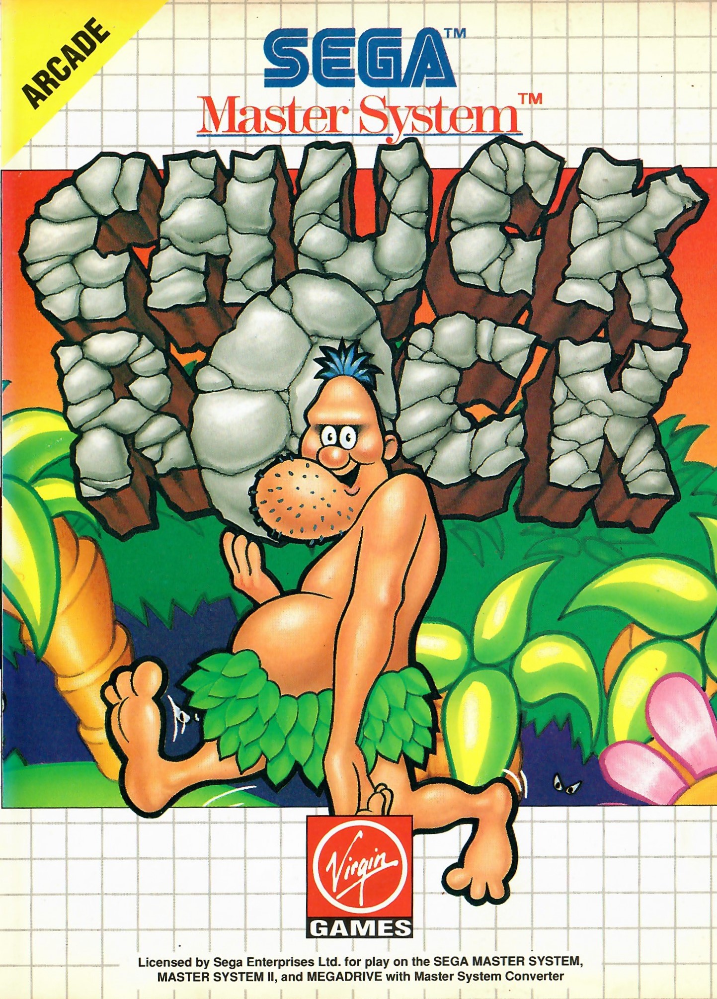 Chuck Rock Sega Master System