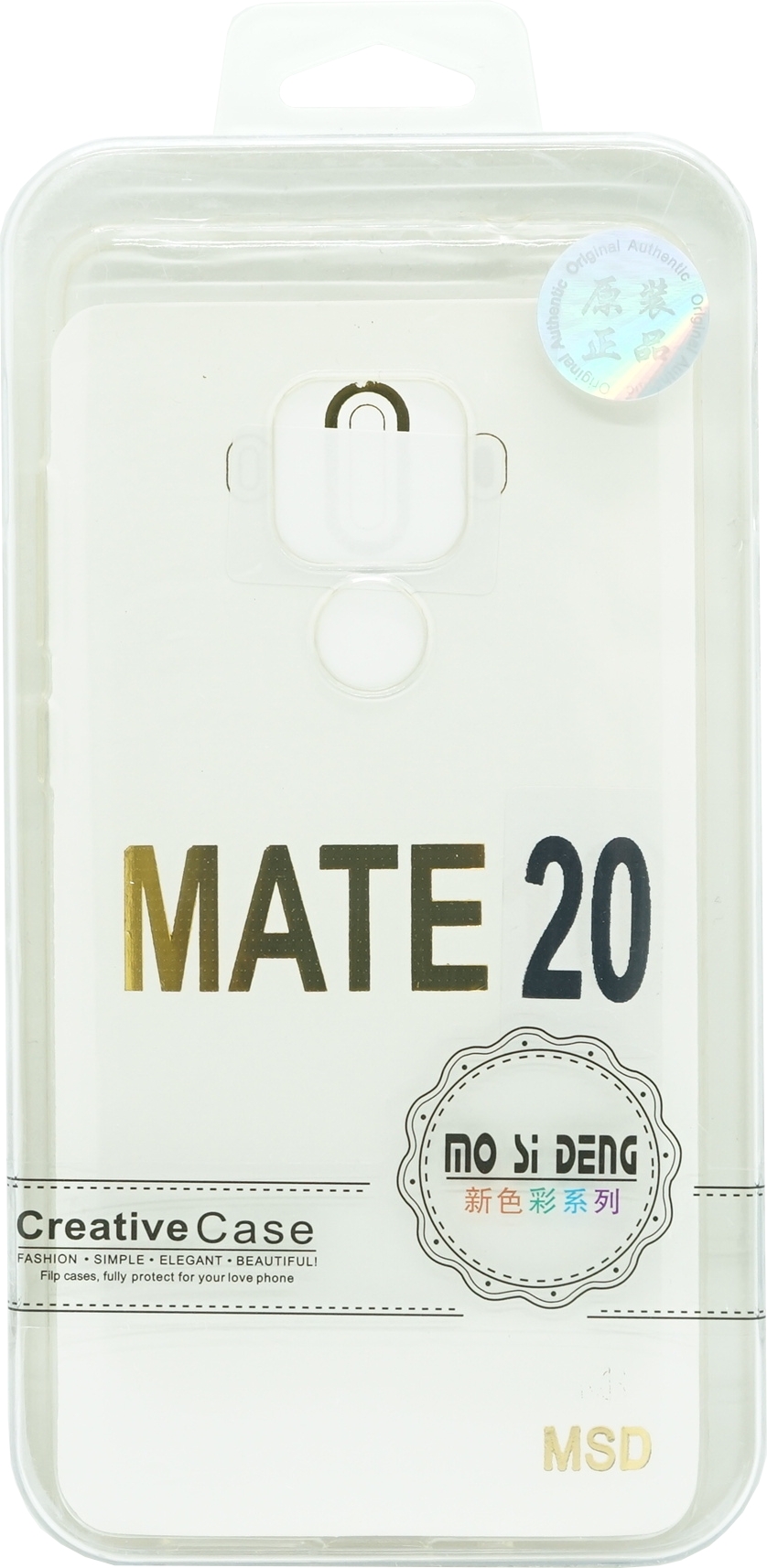 Silikon Backcover Huawei Mate 20 Transparent