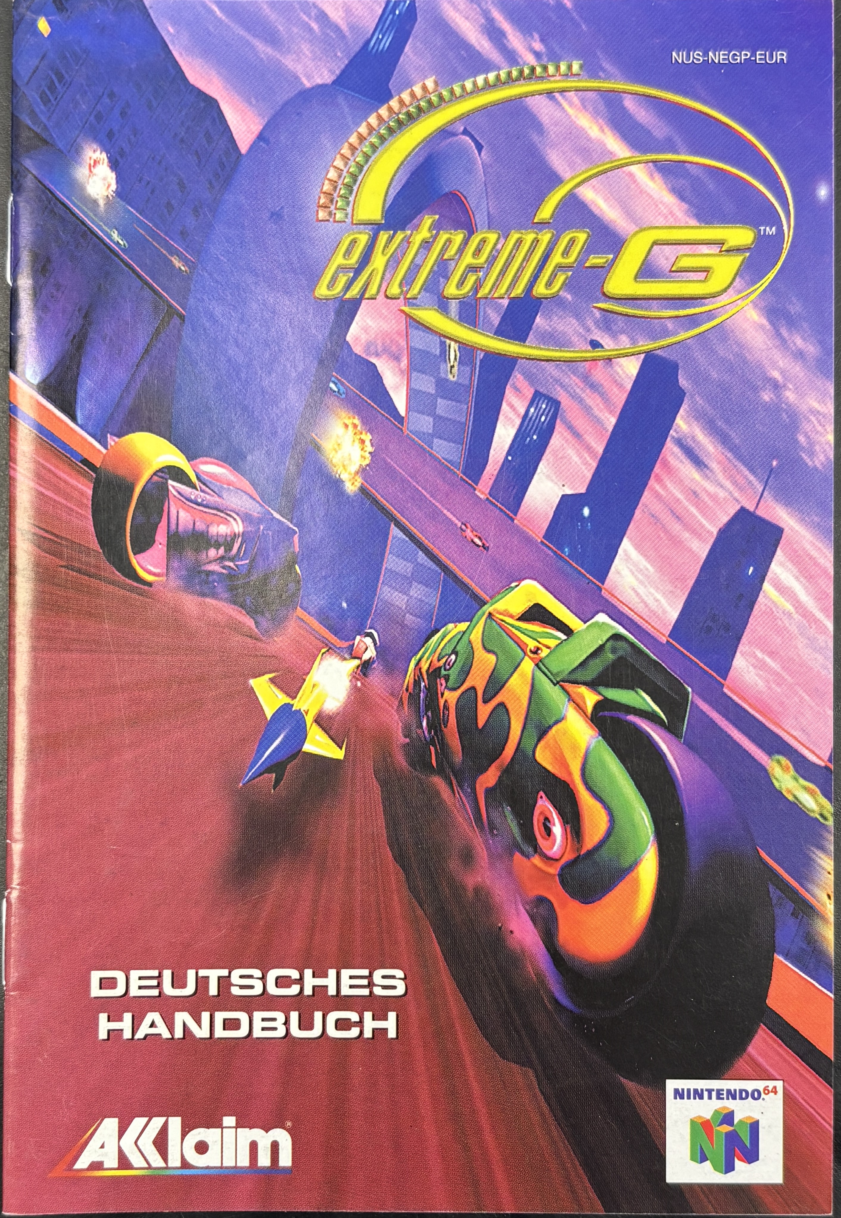 Extreme-G Spielanleitung N64
