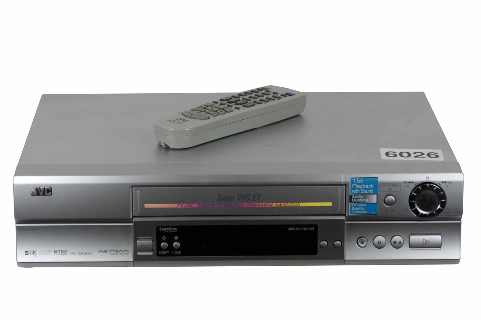 JVC Super VHS ET Videorecorder Kassenttenrecorder HR-S8960E