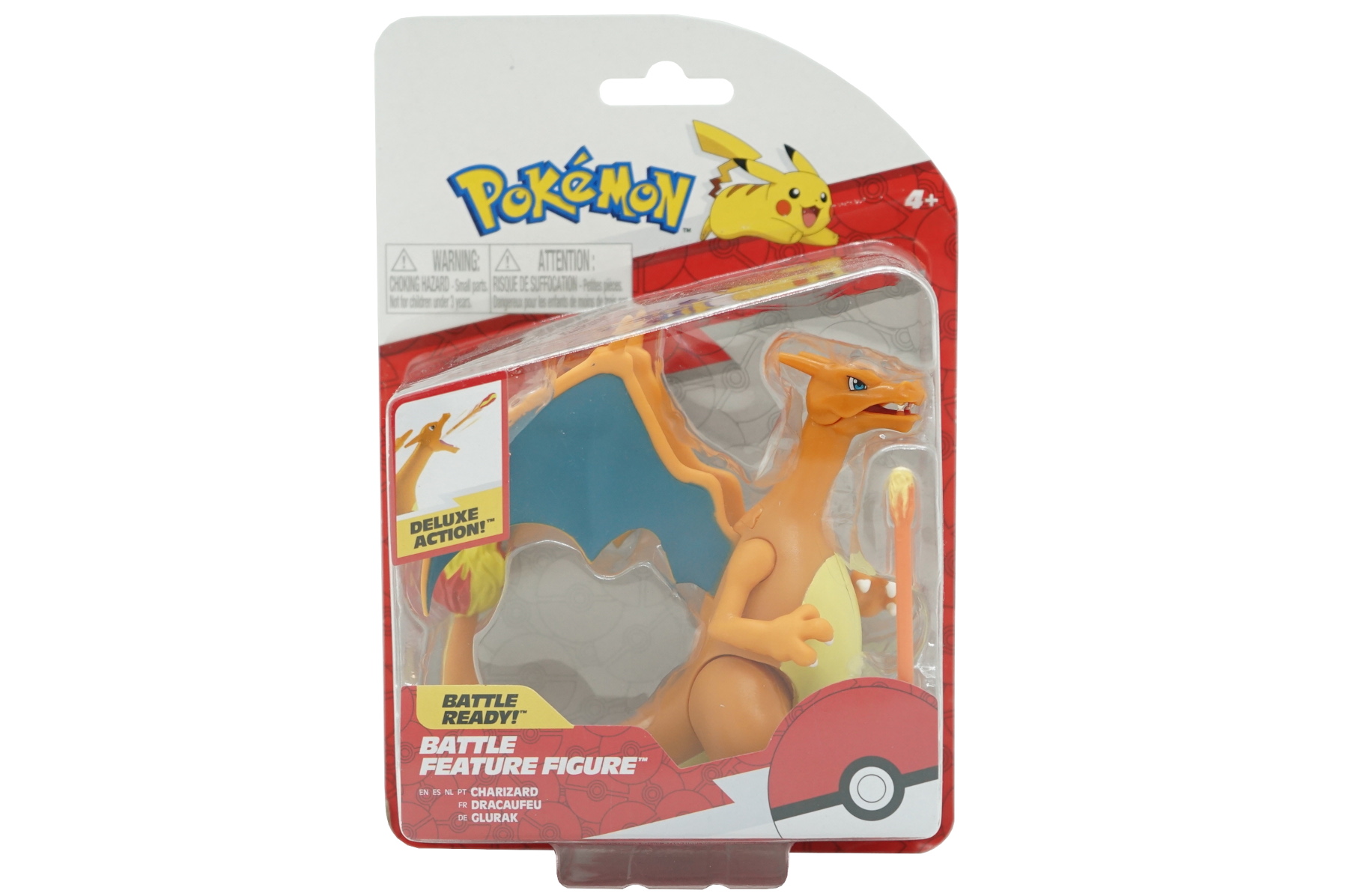 Pokémon Battle Feature Figure Glurak Actionfigur
