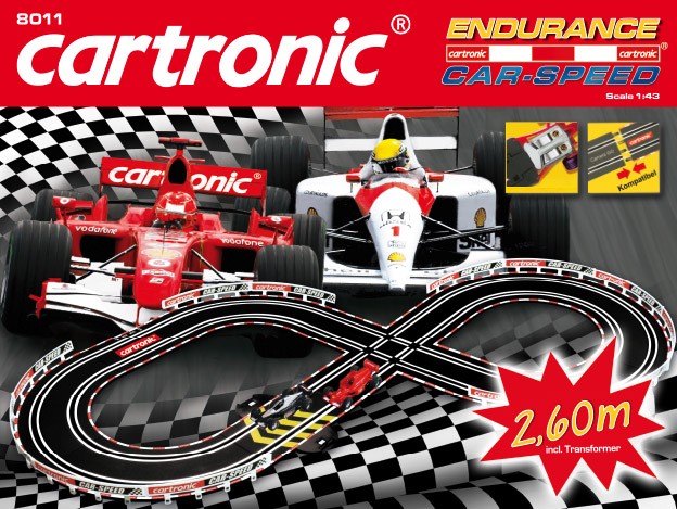 Cartronic Car-Speed "Endurance"  mit Kreuzung - Rennbahn
