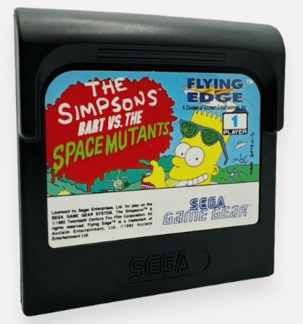 The Simpsons Bart Vs The Space Mutants Ohne OVP mit Spielanleitung Sega Game Gear
