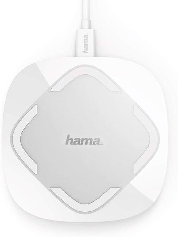 Hama Kabelloses Ladegerät QI - FC 5 Weiß