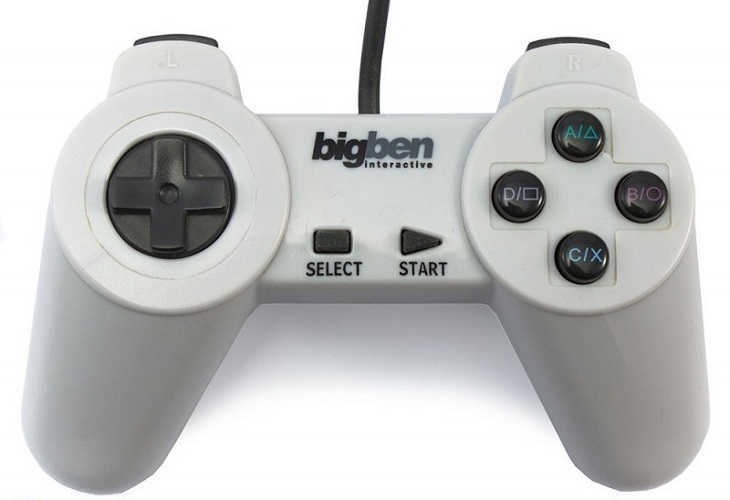 Bigben Controller PSXPAD Grau PS1