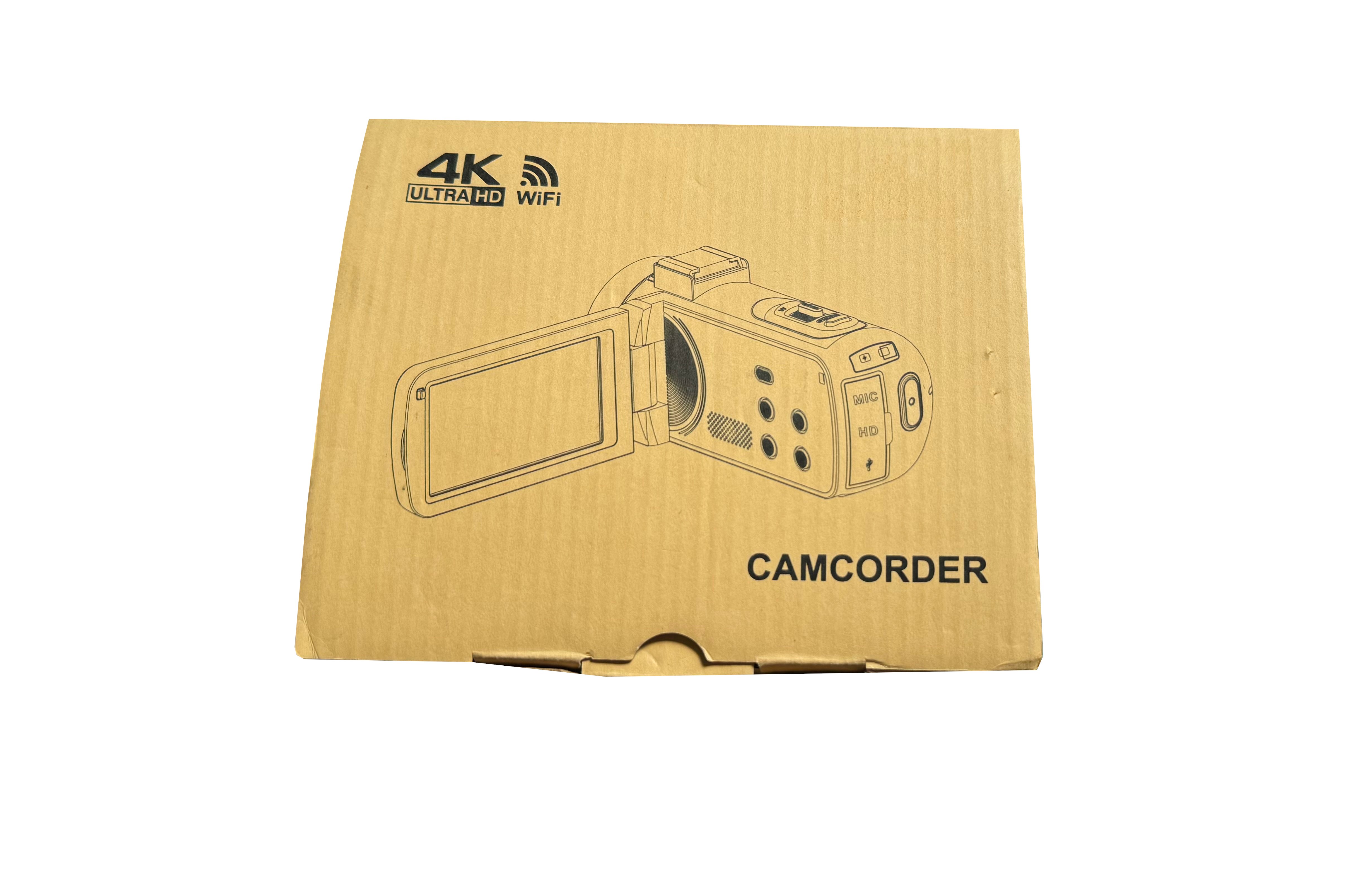 Camnoon 4K Ultra HD Wifi Camcorder