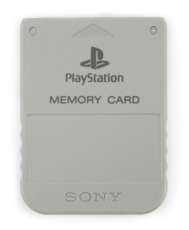 Sony Playstation Memory Card SCPH-1020 Grau