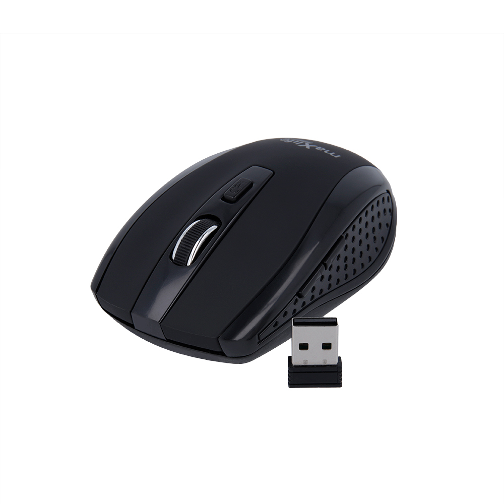 Maxlife Home Office MXHM-02 Wireless Optical Mouse 800/1000/1600 DPI Black