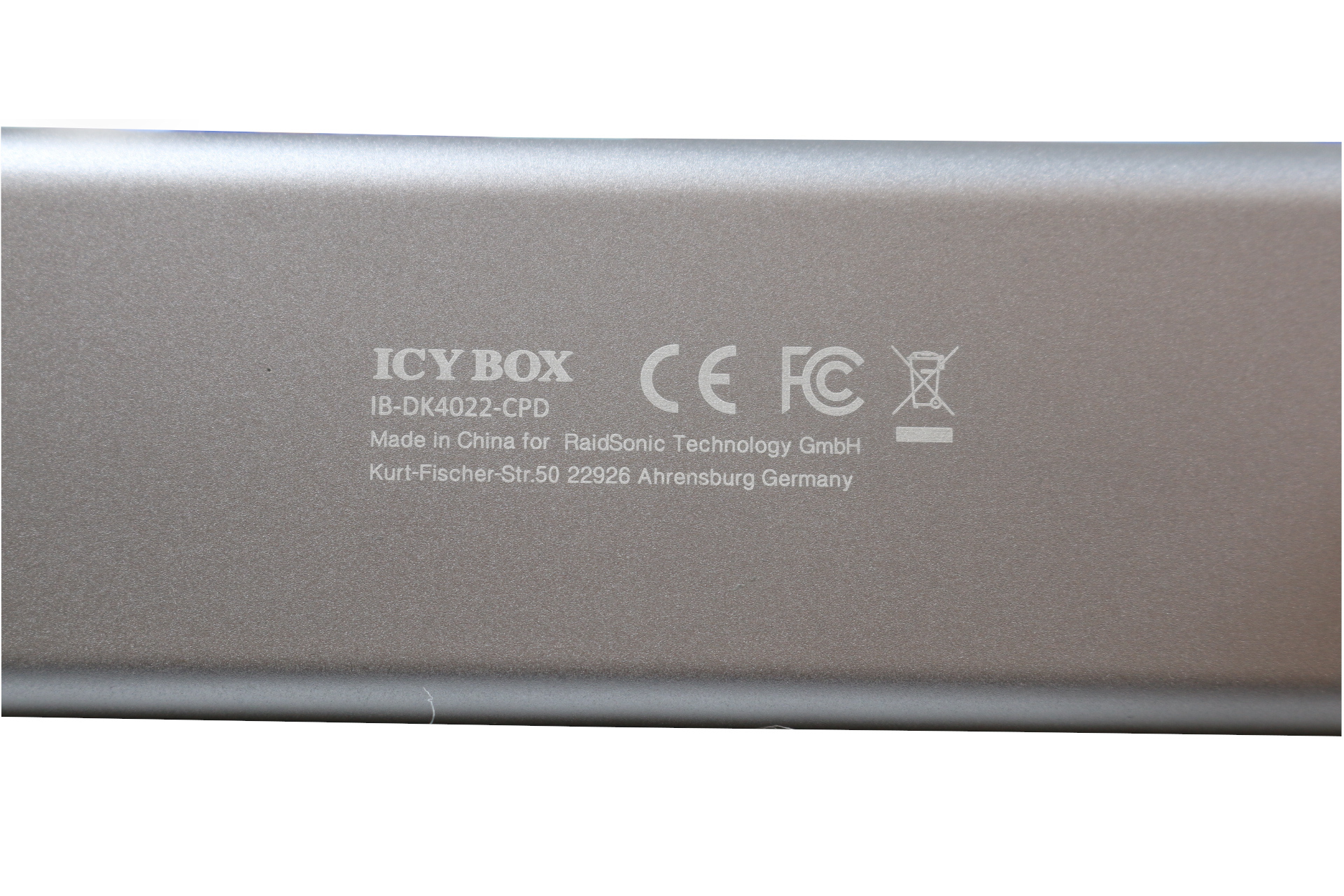 ICY BOX IB-DK4022-CPD USB Type-C DockingStation
