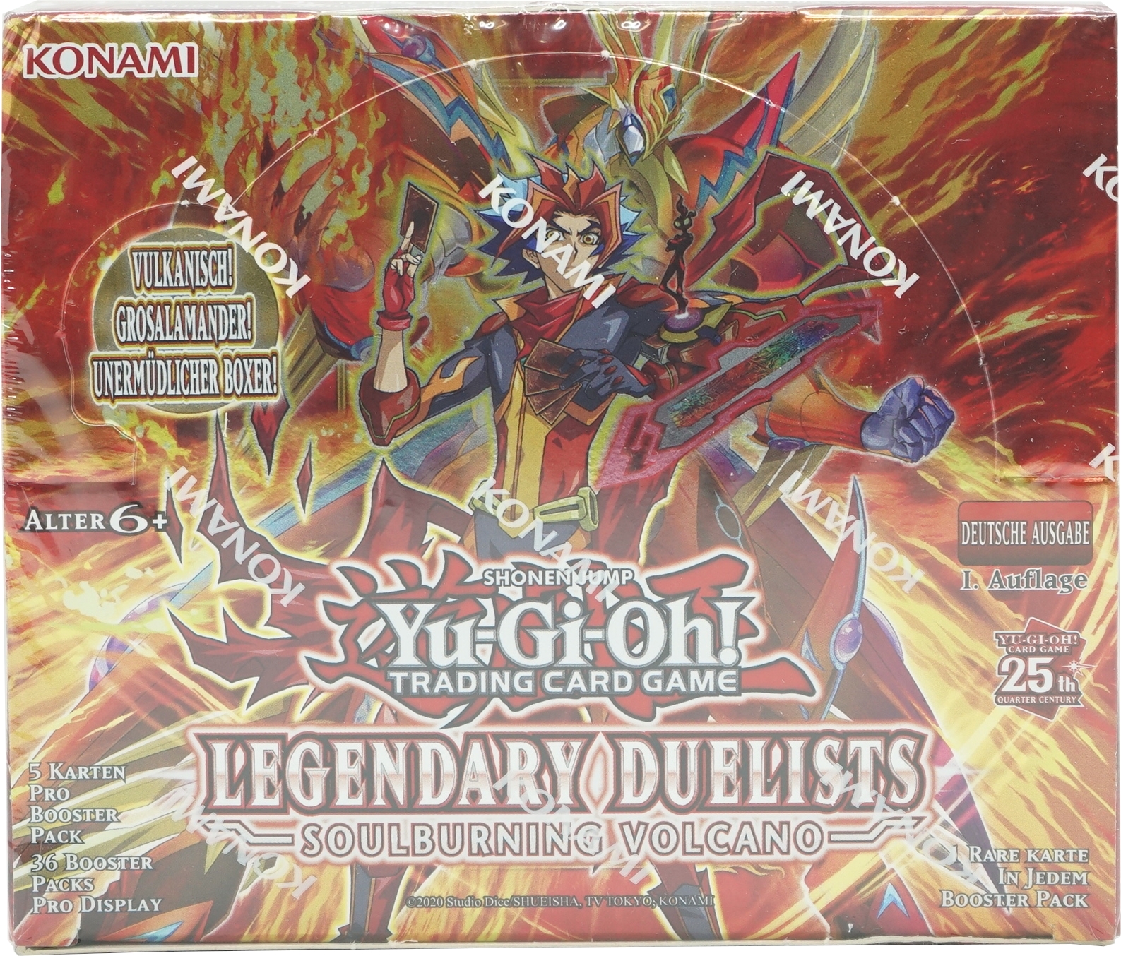 Konami Yu-Gi-Oh! Trading Card Game Legendary Duelists Soulburning Volcano 1 Display 36 Booster