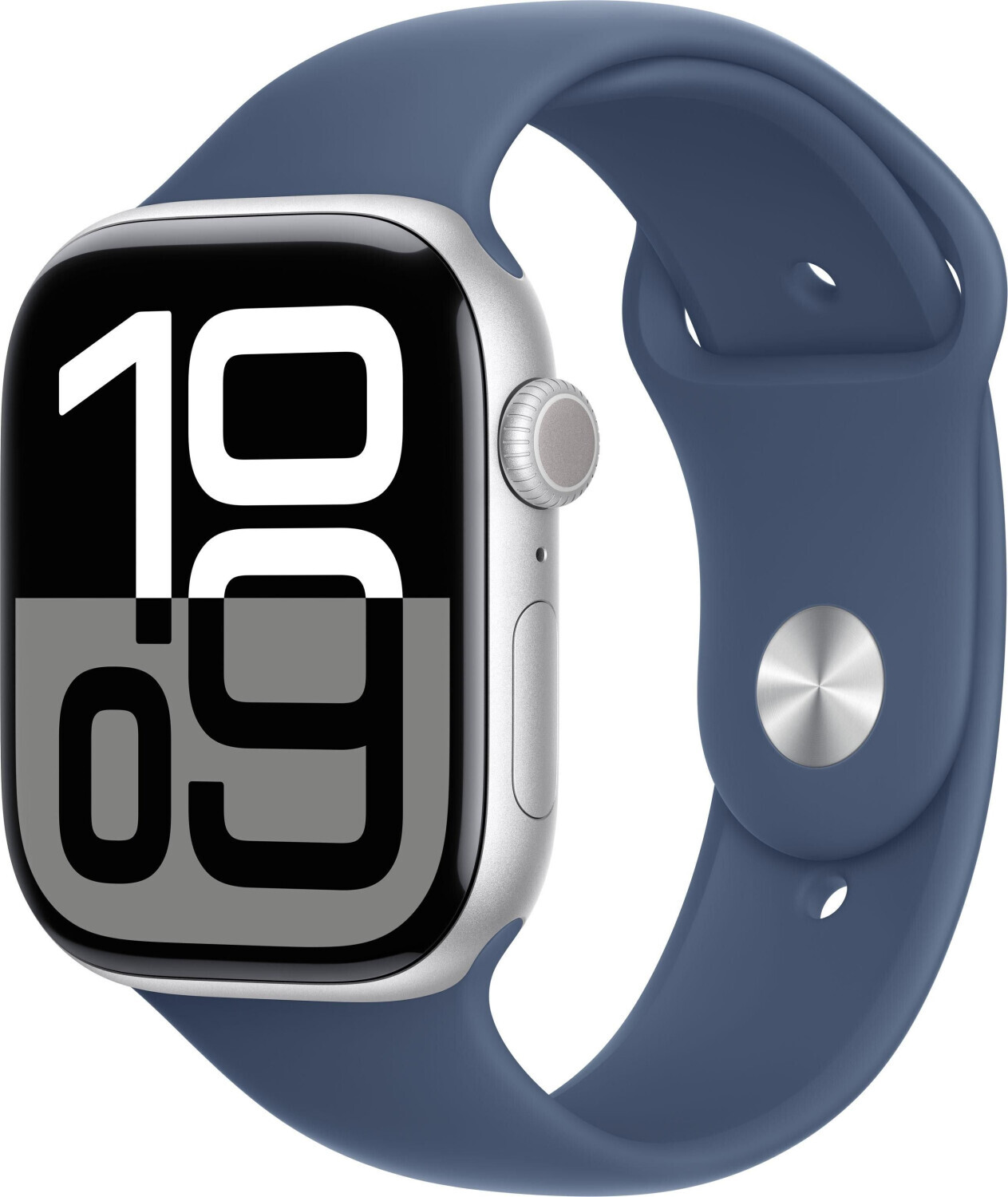 Apple Watch Series 10 42mm GPS Silver Al Denim SB M/L MWWC3QF/A