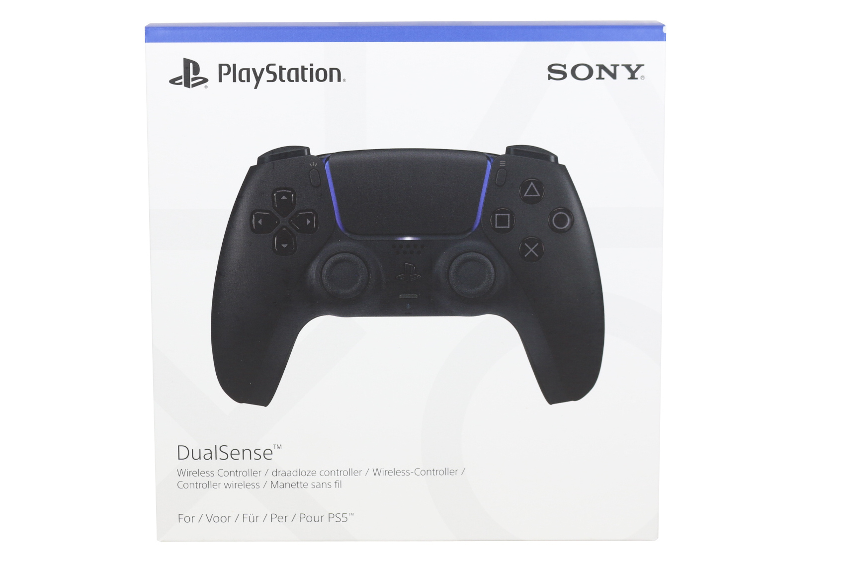 Sony Playstation 5 PS5 Dual Sense Wireless Controller Midnight Black CFI-ZCT1W 