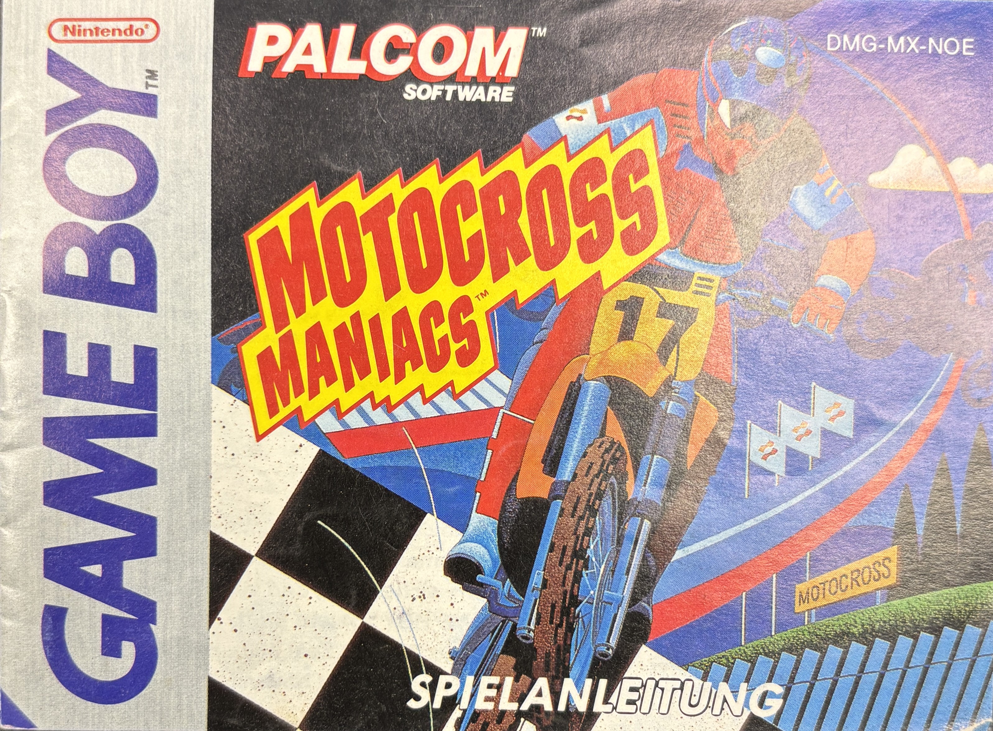 Motocross Maniacs Spielanleitung GB