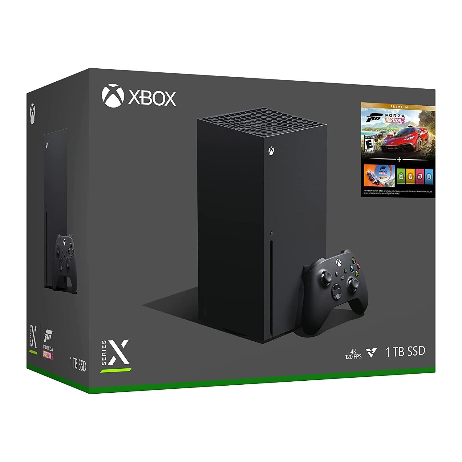 Xbox Series X 1TB SSD 1882 Schwarz Forza Horizon 5 Premium Edition Bundle