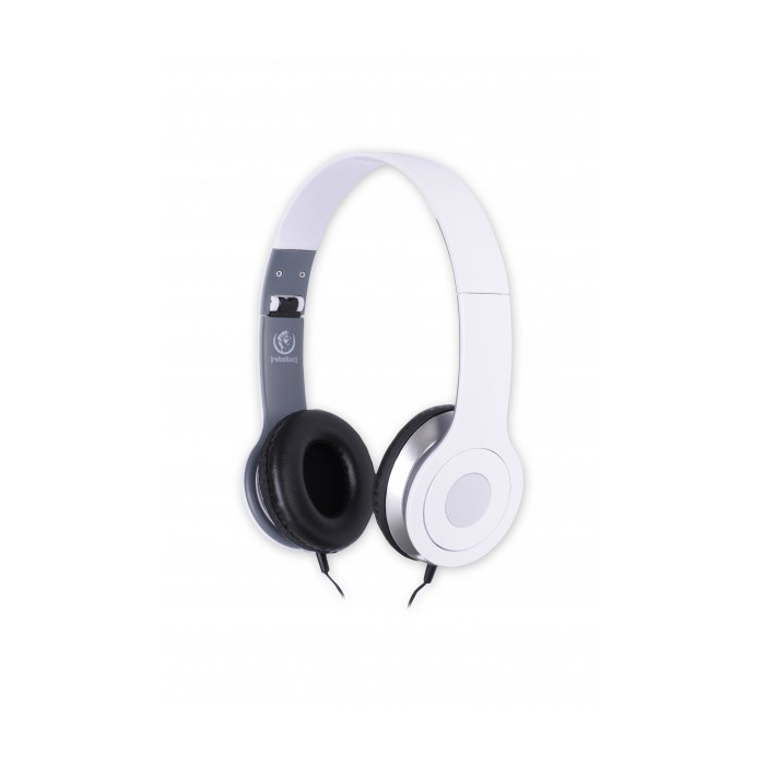 rebeltec City Headphone with Microphone Wired 3,5mm White