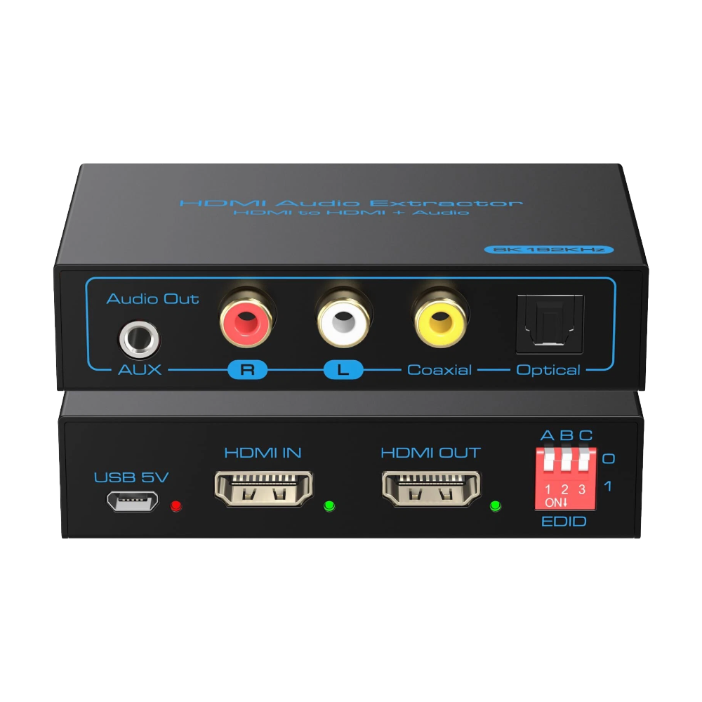 VPVCT 4K 60HZ HDMI Audio Extractor Video Chinch